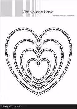 Simple and Basic die "Circle Edges Heart"