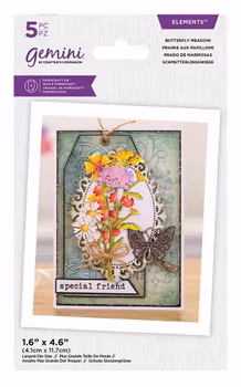 Gemini Butterfly Meadow Elements Dies