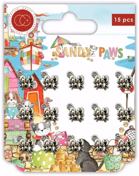 Craft Consortium Sandy Paws Little Crabs Metal Charms