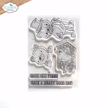 Elizabeth Craft Designs Clearstamp - Good Old Times