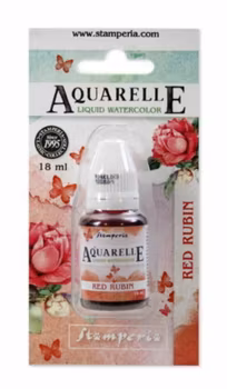 Stamperia Aquarelle Watercolor Red Rubin (18ml)