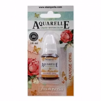 Stamperia Aquarelle Watercolor Orange Opal (18ml)