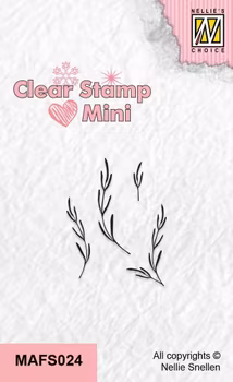 Nellie Snellen Clearstamp - Willow Branch