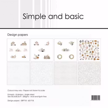 Simple and Basic Design Papers "Cozy Christmas"