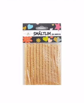 Smältlim för limpistol - Guldglitter