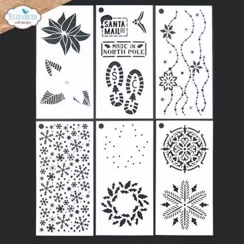 Elizabeth Craft Designs - Journal Stencils 2