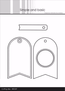 Simple and Basic die "Cute Tags"