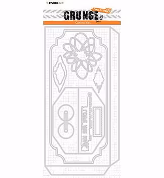Studio Light Dies "Envelope Slimline Grunge"