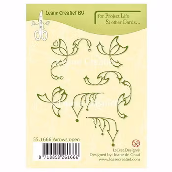 Leane Creatief BV Clearstamps - Arrows open