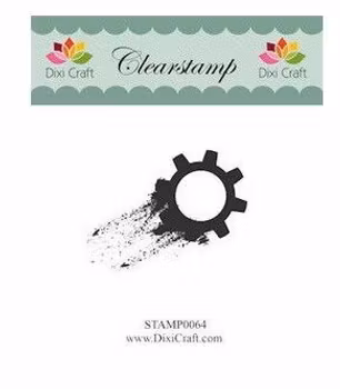 Dixi Craft Clearstamps - Kugghjul