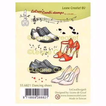 Leane Creatief BV Clearstamps - Dancing Shoes