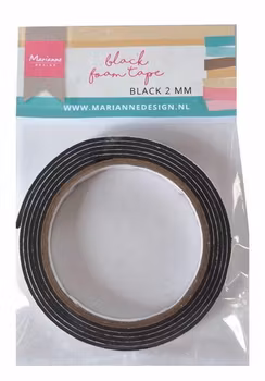 Marianne Design Black Foam Tape 12mmx2mmx2m