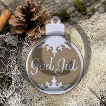 Papirdesign God Jul Julkula Dies