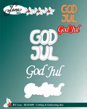 BY Lene Dies "God Jul x 2"