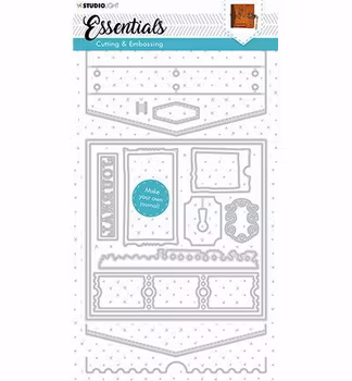 Studio Light Essentials Cutting & Embossing Dies - Journal Essentials 383