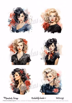 Miankas Scrap klippark - Rockabilly brudar 1