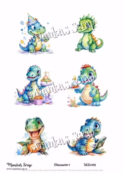 Miankas Scrap klippark - Dinosaurier 1