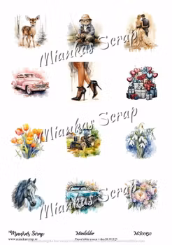 Miankas Scrap klippark - Minibilder
