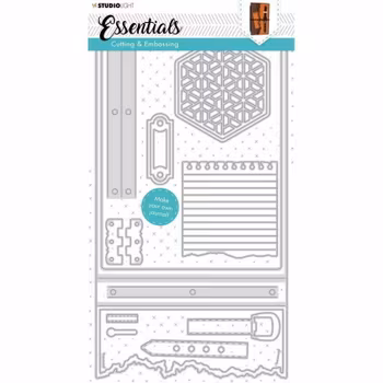 Studio Light Essentials Cutting & Embossing Dies - Journal Essentials 342