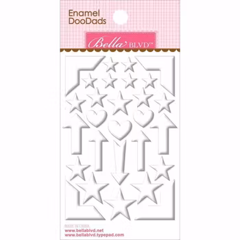 Bella BLVD Enamel DooDads #956 Milk White