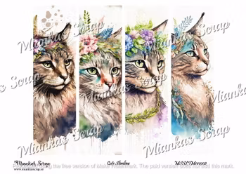 Miankas Scrap klippark - Cats Slimline