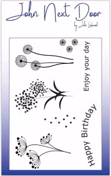 John Next Door Clearstamps Summer Flowers