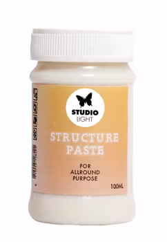 Studio Light Structure Paste White Extra Fine Essentials 100ml
