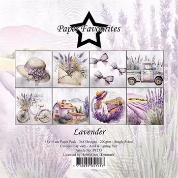 Paper Favourites - Lavender Paperpack 6' x 6'