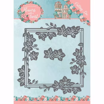 Yvonne Creations Dies - Flowers with a Twist- Orchid Frame