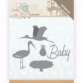 Yvonne Creations Dies - Newborn - Stork