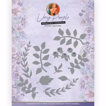 Yvonne Creations Dies  - Very Purple - Branches