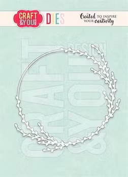 Craft & You Dies "Catkins Wreath"