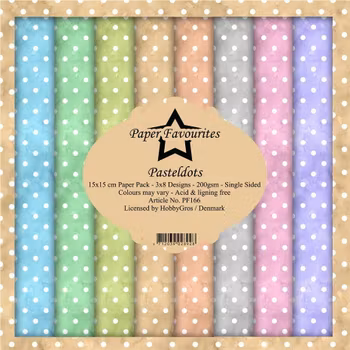 Paper Favourites - Pastel Dots Paperpack 6' x 6