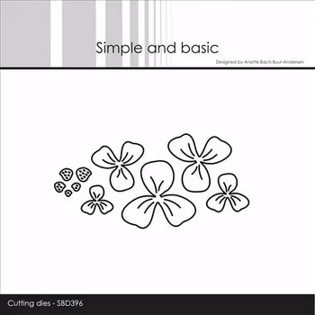 Simple and Basic die "Flowers"