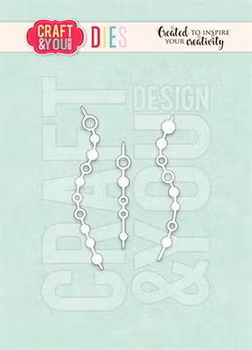 Craft & You Dies "Decorative hanging strips 2"