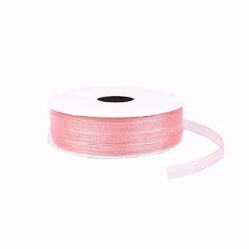 Vivant Organza band - Old Rose, 7 mm