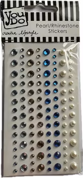 YouDo Pearl / Rhinestone Stickers - Dungarees