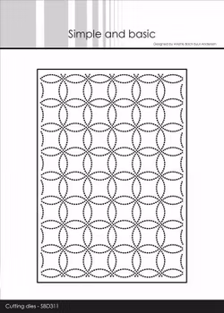 Simple and Basic die "A6 - Circle Flowers"