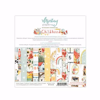 Mintay Papers - Childhood Paperpad 6'x6'