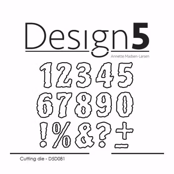 Design5 - Street numbers – Cutting Die