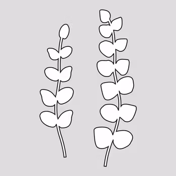 Design5 - Bladgrenar – Cutting Die