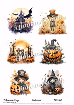 Miankas Scrap klippark - Halloween 1