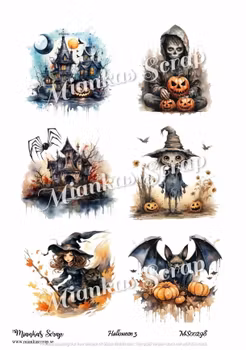 Miankas Scrap klippark - Halloween 3