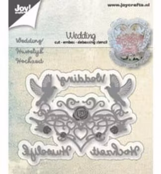 Joy! Crafts Dies - Wedding