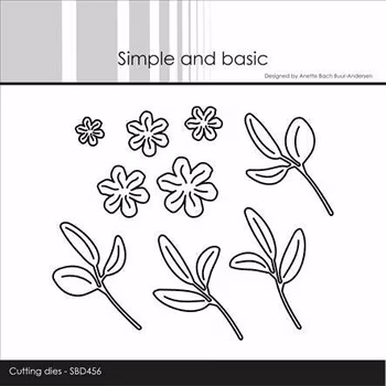 Simple and Basic die "Flowers and Leaves"