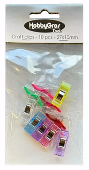 HobbyGros Tools "Craft Clips - 10 pcs"