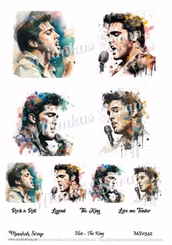Miankas Scrap klippark - Elvis - The King