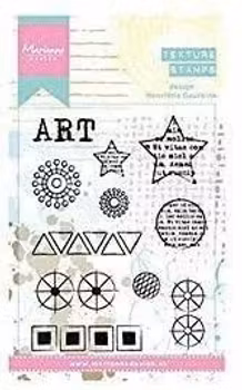 Marianne Design Texture Stamps