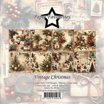 Paper Favourites Paper Pack "Vintage Christmas" 6x6