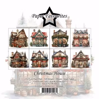 Paper Favourites Paper Pack "Christmas House" 6x6